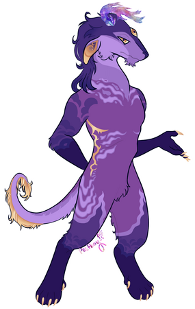 Lined Flatcolor Fullbody + Character Design